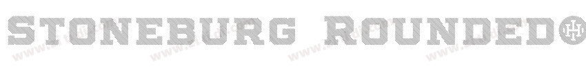 Stoneburg Rounded字体转换